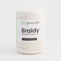 Loop'ncraft Braidy -Langat Maailma braidy valkoinen web
