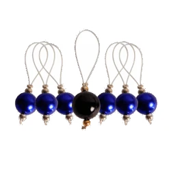 KnitPro Playful Beads -silmukkamerkit, 7 Kpl -Langat Maailma knitpro silmukkamerkki 7 bluebell 1 1
