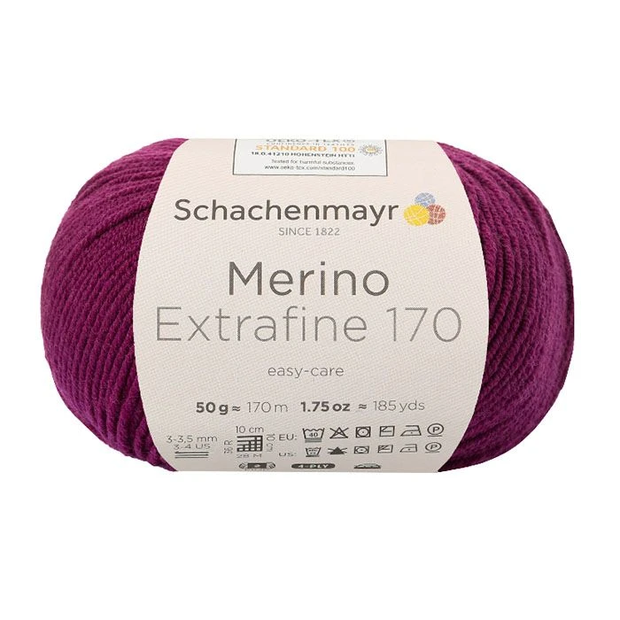 Schachenmayr Merino Extrafine 170 3 Schachenmayr Merino Extrafine 170