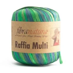 Fibra Natura Raffia Multi -viskoosiniini 12 Fibra Natura Raffia Multi -viskoosiniini -Langat Maailma raffia multi 05 m 1