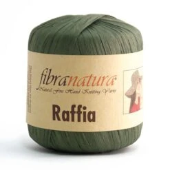 Fibra Natura Raffia -viskoosiniini -Langat Maailma raffia unicolor 05 m 1