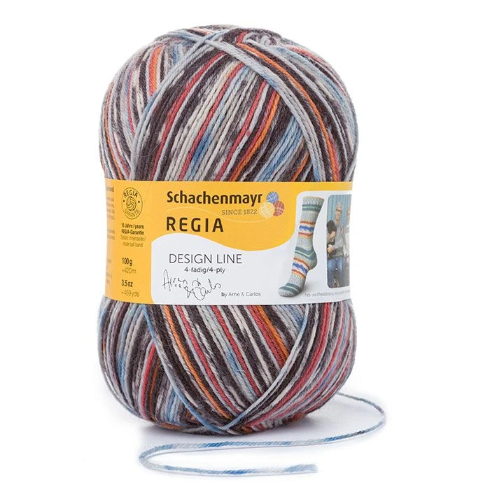 Regia 4-ply Color Design Line 100g 3 Regia 4-ply Color Design Line 100g