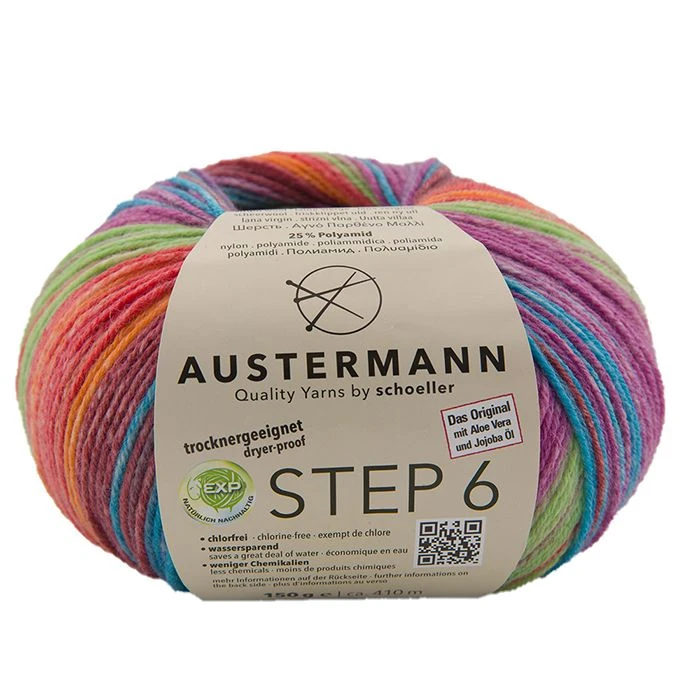 Austermann Step 6, Kirjava Sukkalanka 7 Austermann Step 6, Kirjava Sukkalanka - Image 5