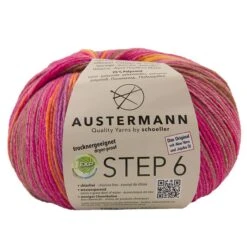 Austermann Step 6, Kirjava Sukkalanka 13 Austermann Step 6, Kirjava Sukkalanka -Langat Maailma step 6 cake 626 1 1